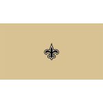 North Orleans Saints 8 ft Anti Friction Billiard Cloth