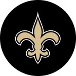 North Orleans Saints Chrome Logo American Bar Stool