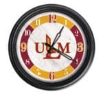University of Louisiana at Monroe 14-Inch Indoor/Outdoor LED Wall Clock in Black