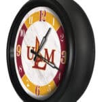 University of Louisiana at Monroe 14-Inch Indoor/Outdoor LED Wall Clock in Black