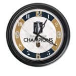 Vegas Golden Knights - 2023 Stanley Cup 14-Inch Indoor/Outdoor LED Wall Clock in Black