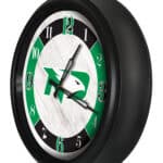 University of North Dakota 14-Inch Indoor/Outdoor LED Wall Clock in Black