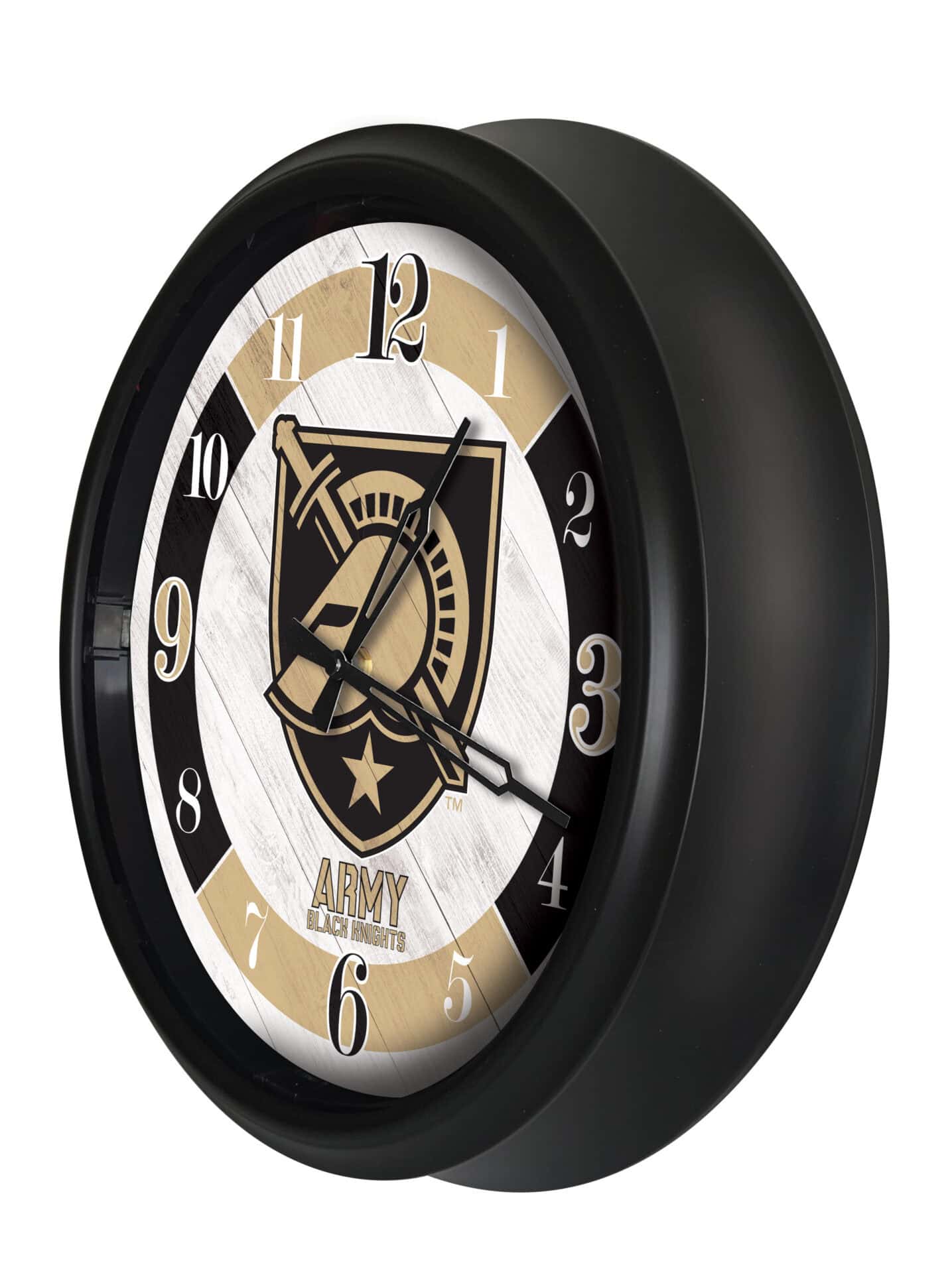 US Military Academy 14-Inch Indoor/Outdoor LED Wall Clock in Black 2 US Military Academy 14-Inch Indoor/Outdoor LED Wall Clock in Black - Image 2