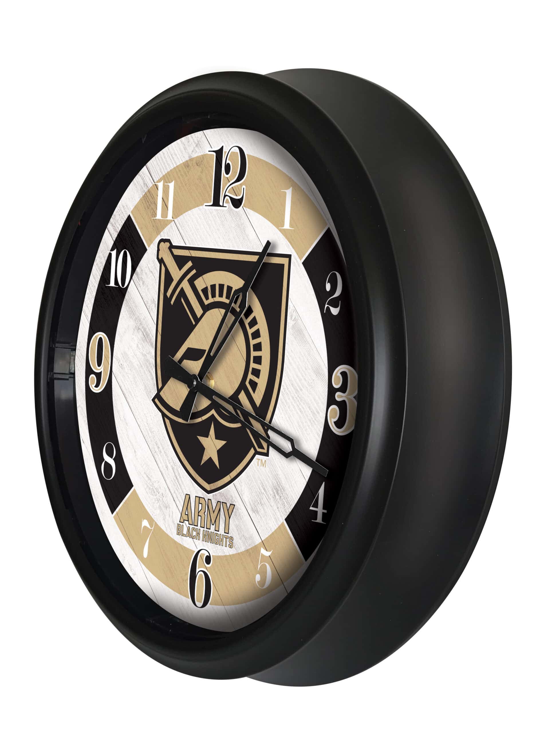 US Military Academy 14-Inch Indoor/Outdoor LED Wall Clock in Black 8 US Military Academy 14-Inch Indoor/Outdoor LED Wall Clock in Black
