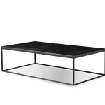 ONIX Black Marble Rectangular Coffee Table Black Frame 7 ONIX Black Marble Rectangular Coffee Table Black Frame