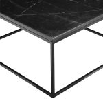 ONIX Black Marquina Marble Square Coffee Table 9 ONIX Black Marquina Marble Square Coffee Table
