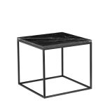 ONIX Black Marquina Marble Square End Table 7 ONIX Black Marquina Marble Square End Table