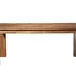 Rustic Farmhouse Dining Table Plantation Mahogany Salvaged Natural Finish