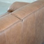 OSTA Cacao Brown Leather Sofa