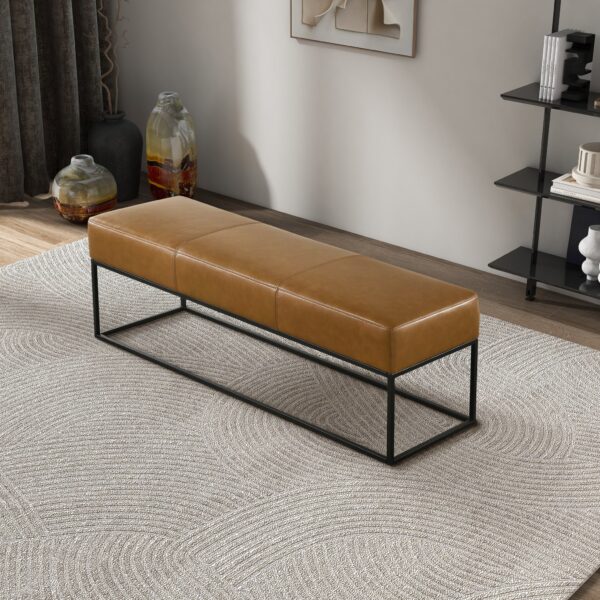 OdessaTanLeatherBench 4
