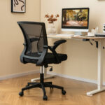 Ergonomic Office Chair with Adjustable Height and Flip-Up Arms 8 Ergonomic Office Chair with Adjustable Height and Flip-Up Arms