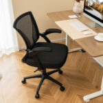 Ergonomic Office Chair with Adjustable Height and Flip-Up Arms 9 Ergonomic Office Chair with Adjustable Height and Flip-Up Arms