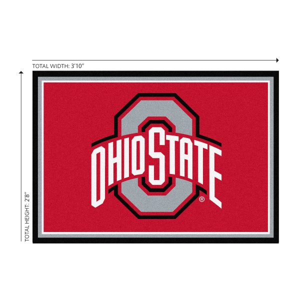 Ohio State 3x4 Area Rug 1