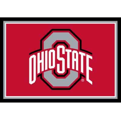 Ohio State 3x4 Area Rug