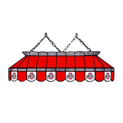 Ohio State 40-inch Glass Lamp