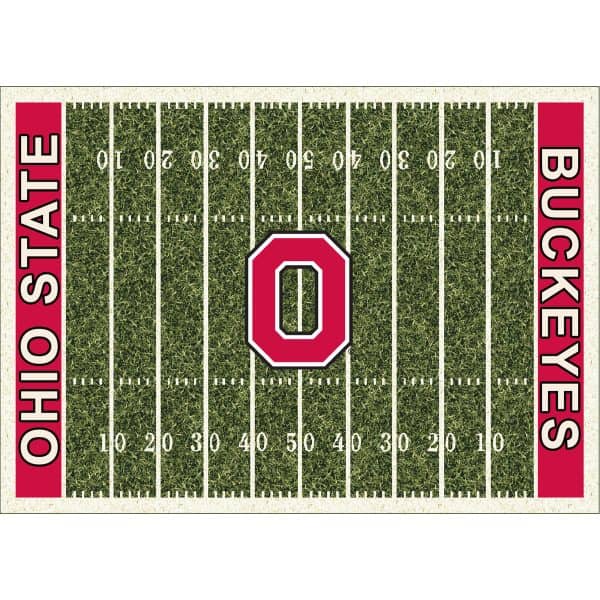 Ohio State 4x6 Homefield Rug 1