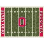 Ohio State 8x11 Homefield Rug 3 Ohio State 8x11 Homefield Rug