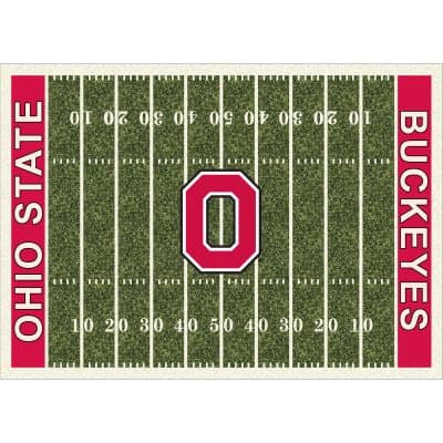 Ohio State 8x11 Homefield Rug