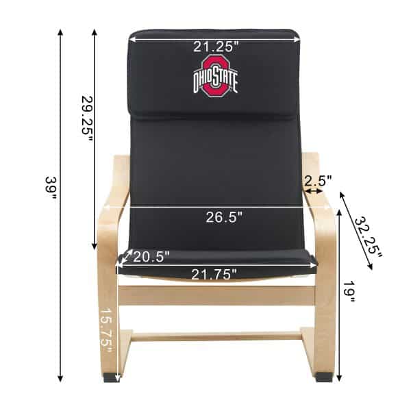 Ohio State Bentwood Adult Chair 1