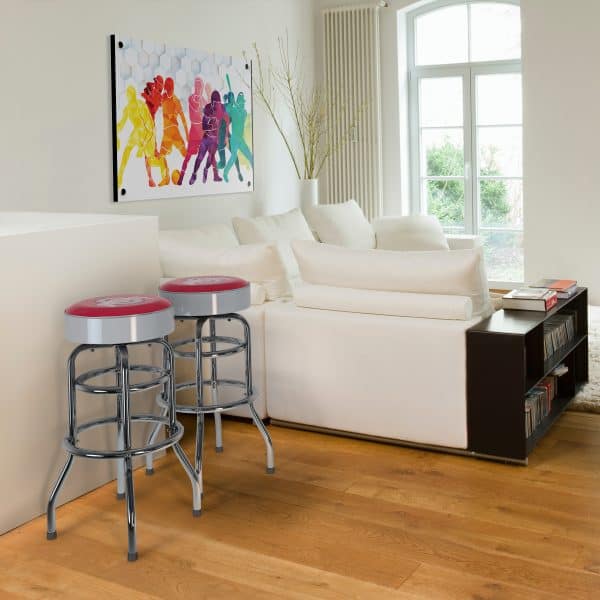 Ohio State Chrome Bar Stool 4
