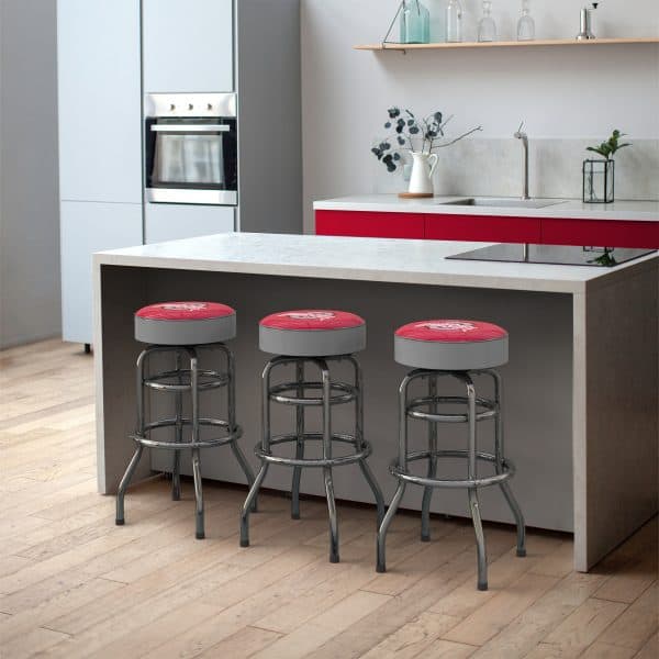 Ohio State Chrome Bar Stool 6