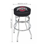 Ohio State Chrome Bar Stool Chrome Bar Stool 4 Ohio State Chrome Bar Stool Chrome Bar Stool