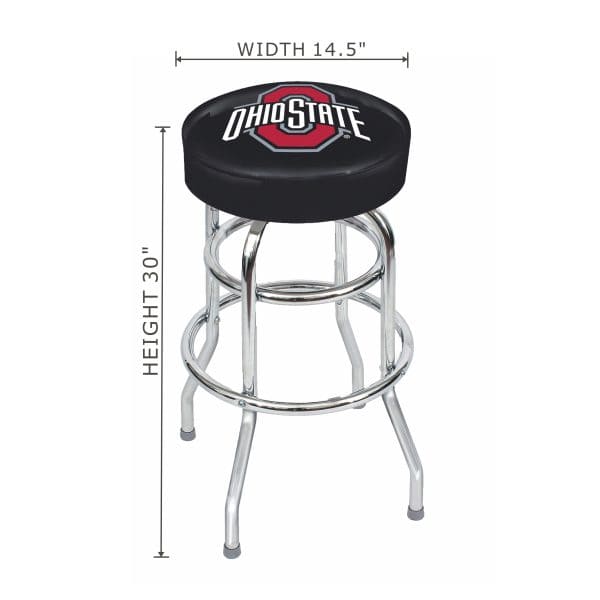Ohio State Chrome Bar Stool Chrome Bar Stool 1