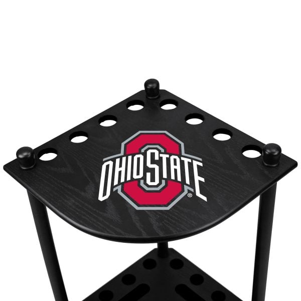 Ohio State Corner Cue Rack 2