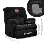 Ohio State GM Recliner-BLACK 6 Ohio State GM Recliner-BLACK