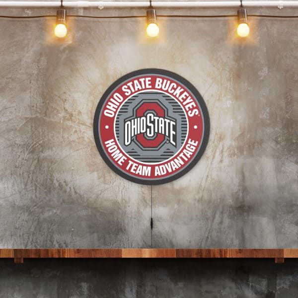 Ohio State Home Team Advantage LED Lighted Sign 2