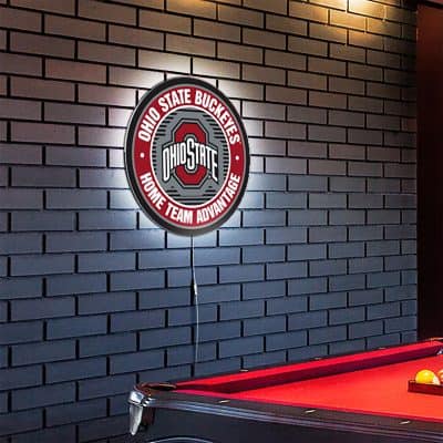 Ohio State Home Team Advantage LED Lighted Sign