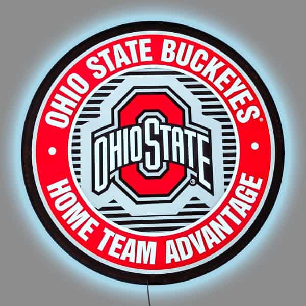 Ohio State Home Team Advantage LED Lighted Sign 7