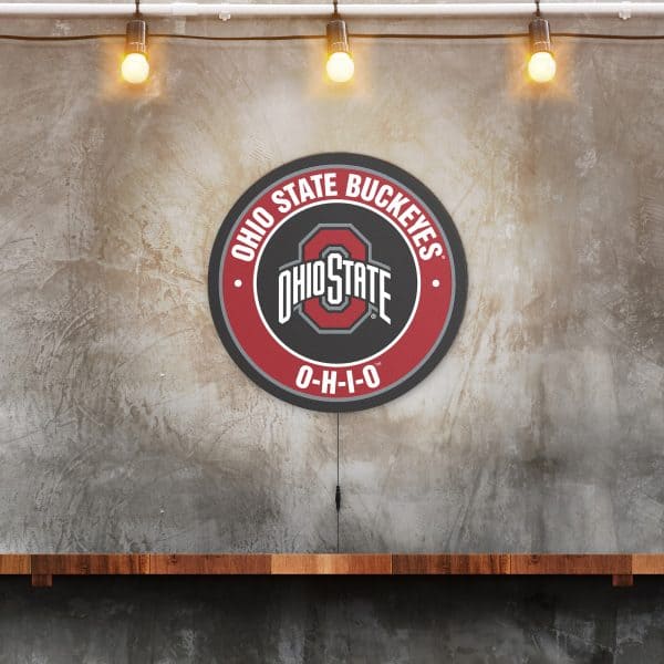 Ohio State O H I O LED Lighted Sign 2