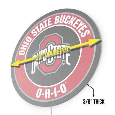 Ohio State O H I O LED Lighted Sign
