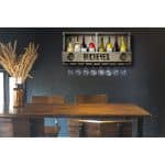 Ohio State Reclaimed Wood Bar Shelf 6 Ohio State Reclaimed Wood Bar Shelf