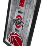 Ohio State University 15x26 Basketball Wall Mirror