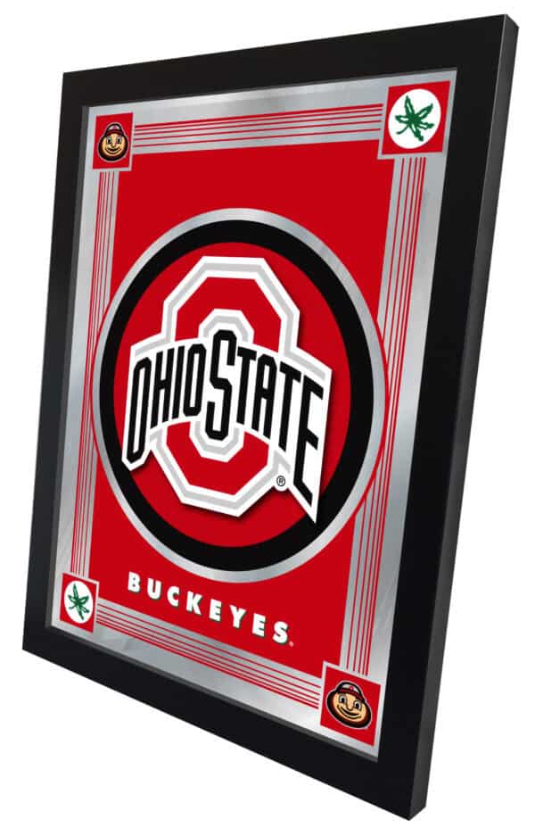 Ohio State University 17x22 Logo Wall Mirror