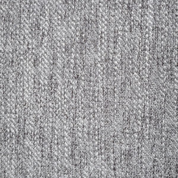 Olympus V Castlerock Grey Fabric Wrapped Brown Wooden Frame Accent Chair 3