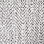 Olympus VI Frost Grey Fabric Wrapped Wooden Frame Accent Chair