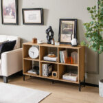 7-Tier Open Bookshelf with Drawer for Small Spaces