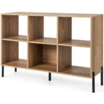 7-Tier Open Bookshelf with Drawer for Small Spaces