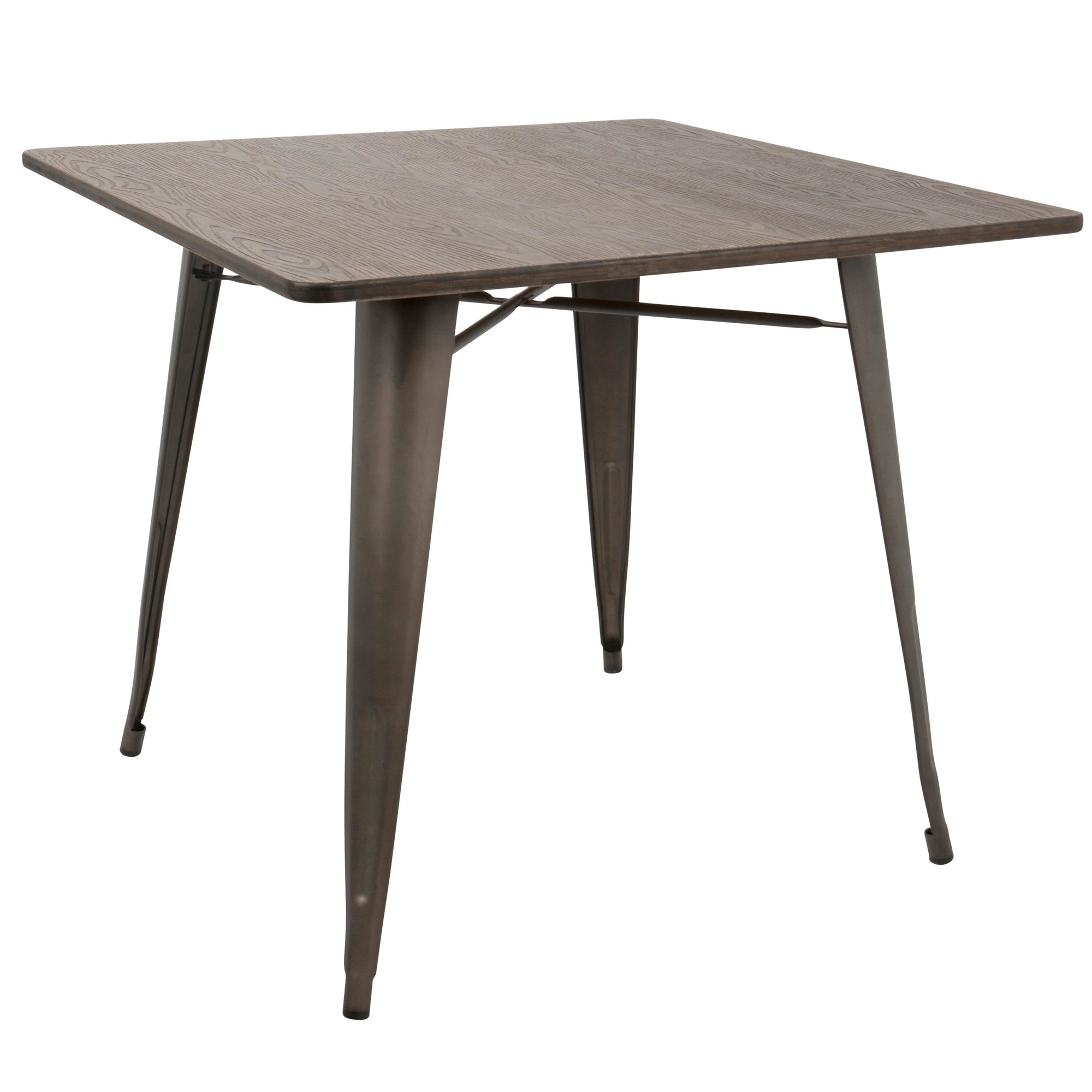 Oregon 36 Industrial Farmhouse Espresso Dining Table 2 Oregon 36 Industrial Farmhouse Espresso Dining Table - Image 2