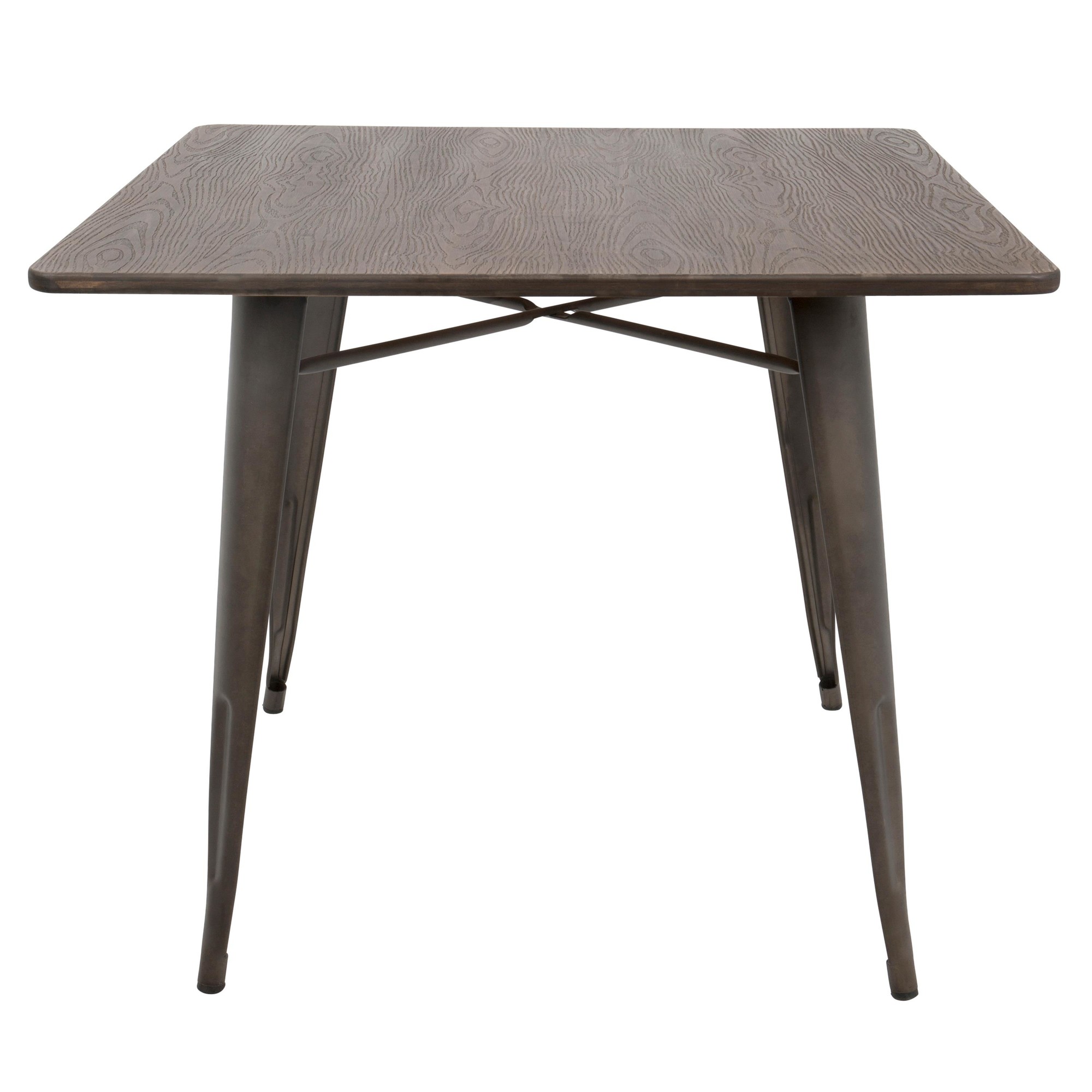 Oregon 36 Industrial Farmhouse Espresso Dining Table 3 Oregon 36 Industrial Farmhouse Espresso Dining Table - Image 3