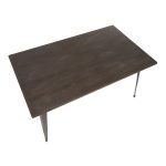 Oregon 59 Inch Industrial Farmhouse Dining Table
