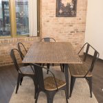 Oregon 59 Industrial Farmhouse Grey and Brown Dining Table 11 Oregon 59 Industrial Farmhouse Grey and Brown Dining Table