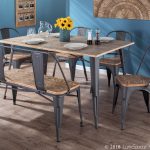 Oregon 59 Industrial Farmhouse Grey and Brown Dining Table 13 Oregon 59 Industrial Farmhouse Grey and Brown Dining Table