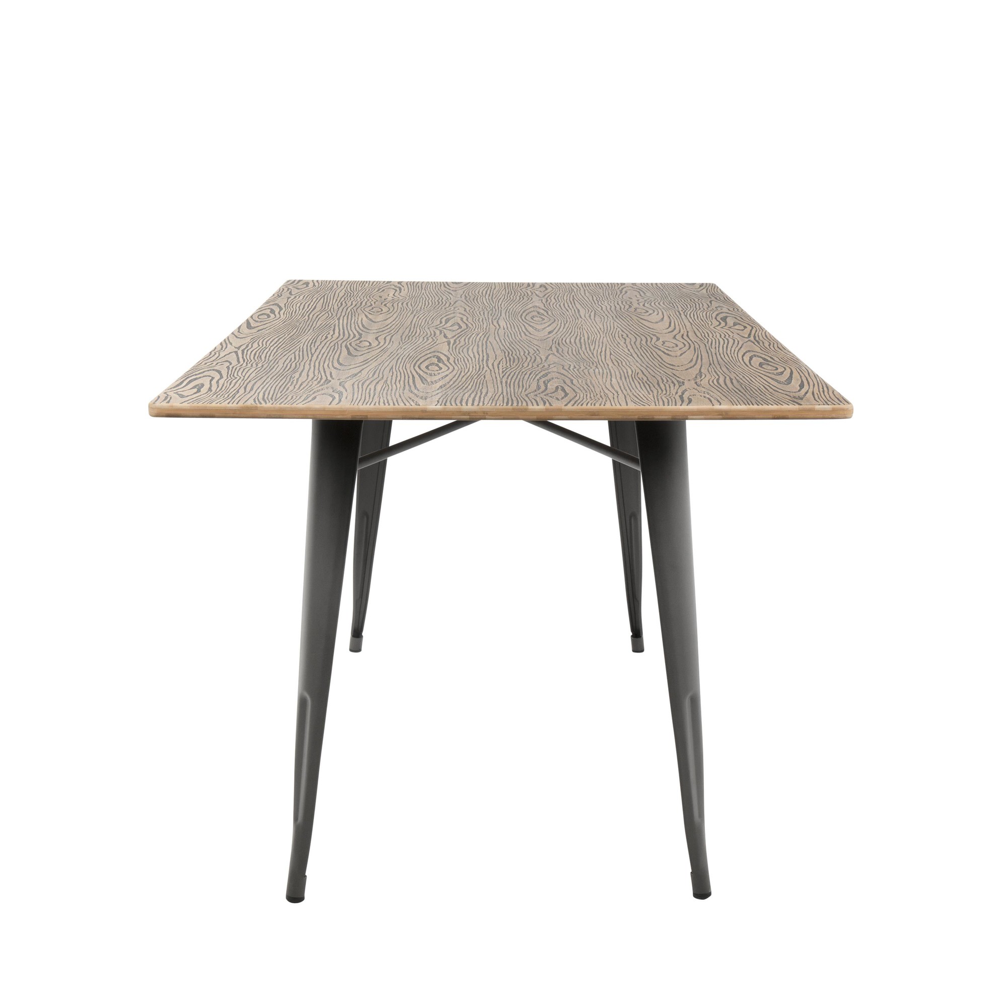 Oregon 59 Industrial Farmhouse Grey and Brown Dining Table 5 Oregon 59 Industrial Farmhouse Grey and Brown Dining Table - Image 5
