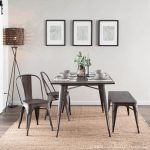 Oregon Industrial Farmhouse Stackable Dining Chairs Antique Espresso (Set of 2) 11 Oregon Industrial Farmhouse Stackable Dining Chairs Antique Espresso (Set of 2)