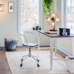 Oregon Industrial Vintage White Metal Task Chair 11 Oregon Industrial Vintage White Metal Task Chair