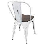 Oregon Vintage White Espresso Industrial Farmhouse Dining Chairs (Set of 2) 15 Oregon Vintage White Espresso Industrial Farmhouse Dining Chairs (Set of 2)